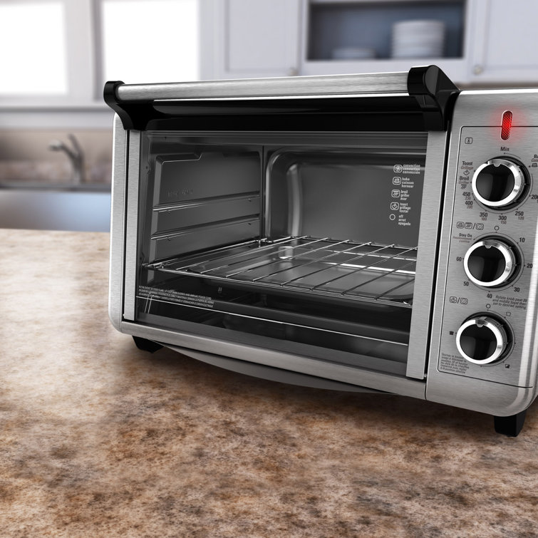 Black + Decker Countertop Convection Toaster Oven & Reviews Wayfair